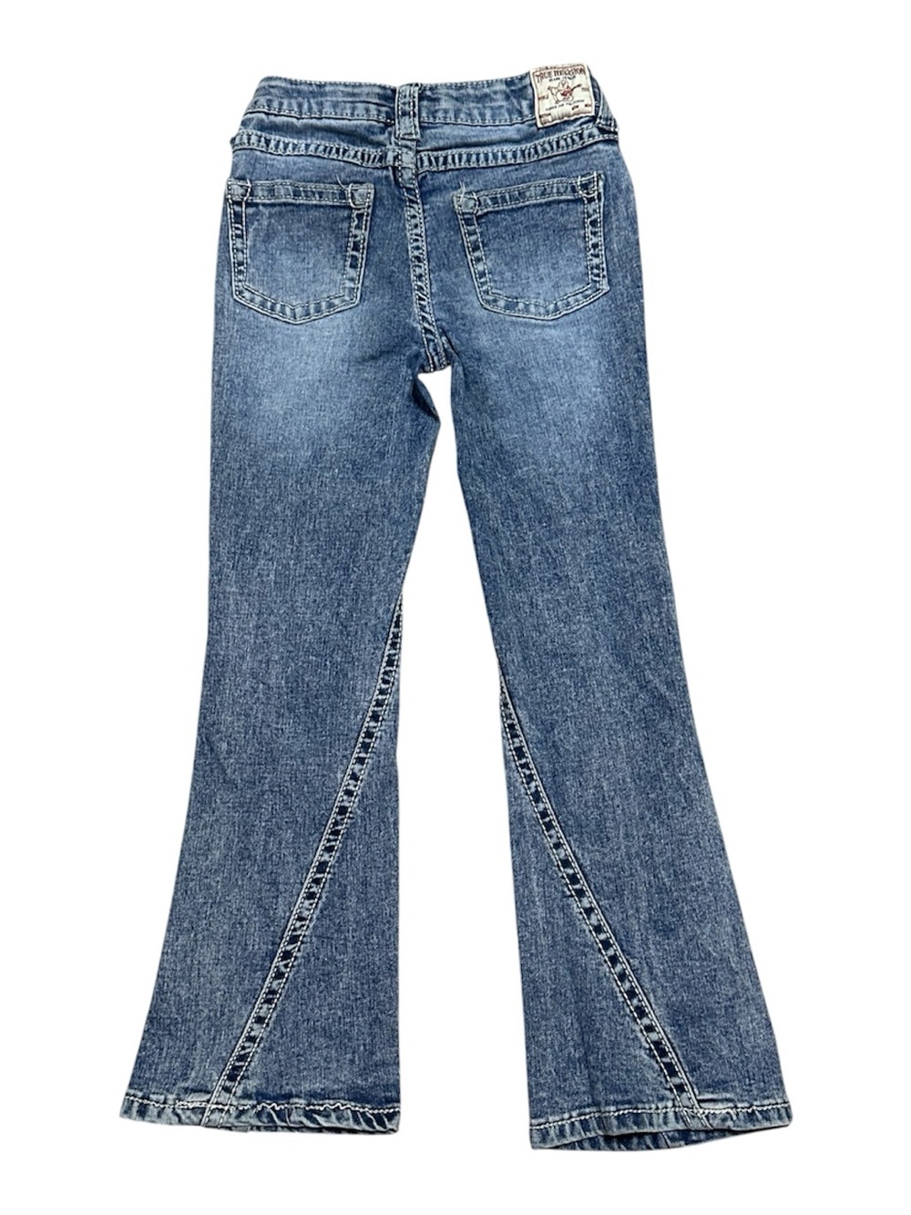 True Religion girls Joey hi rise flare jeans size 7